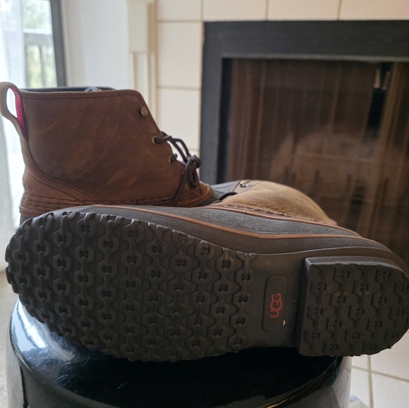 UGG Men's Brown and Gray Zetik Duck Boots Sz 10.5 - Picture 3 of 10